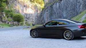 BMW M4 F82 Showtime in mountains БМВ м4 ф82