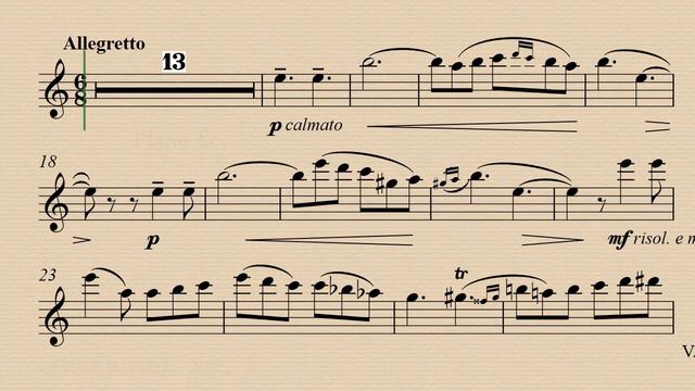 2. Sérénade melancolique - Trois Morceaux Op.57 - Joachim Andersen - Demo & Backing Track смотреть онлайн