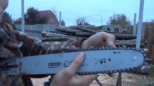 Бензопила MTD GCS 3800/35. Как работать бензопилой, подготовка топлива.