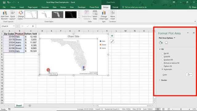 How to Make a Map Chart in Excel - Tutorial ?️ ?