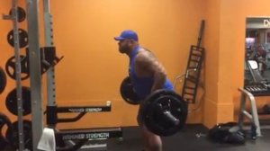 285 bent over rows set 2