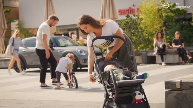 MINI by Easywalker buggy TURN - компактная прогулочная коляска с вращающимся сиденьем