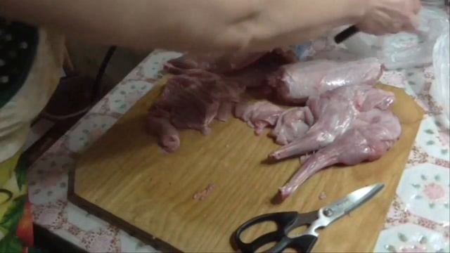 Разделка кролика. Просто быстро и красиво. Как разделать кролика. Личные наработки ч 2 смотреть онлайн