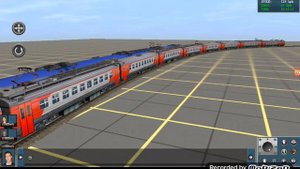 ЭД9Э-0027 и ЭД4М-0383 в trainz simulator android