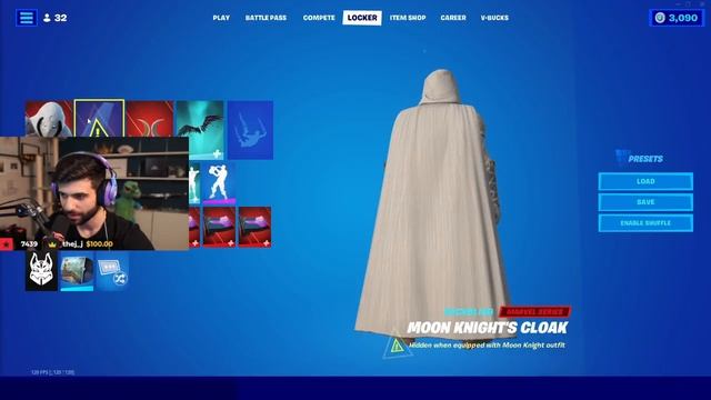 Streamers React to *NEW* "MOON KNIGHT" SKIN in Fortnite Item Shop смотреть онлайн