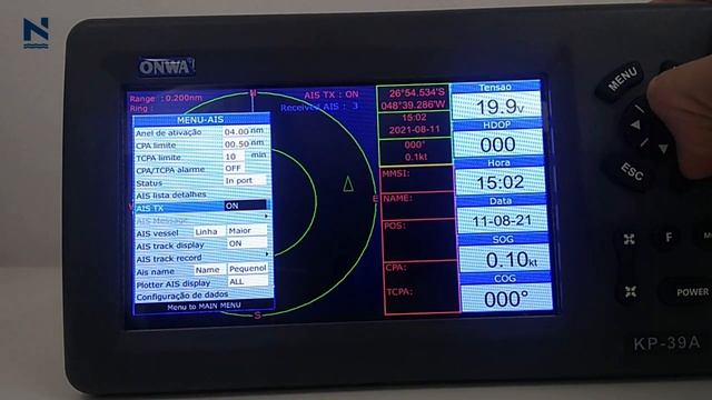 Silent Mode - Como desativar a transmissão do AIS Onwa Marine modelos KP38A, KP39A, KP8299A, KP1299 смотреть онлайн