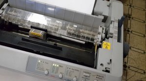 Работа матричного принтера epson fx-890