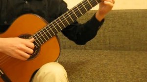 The Unforgiven II - Metallica - Classic guitar