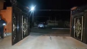 Автоматика Doorhan на распашные ворота, открывание внутрь