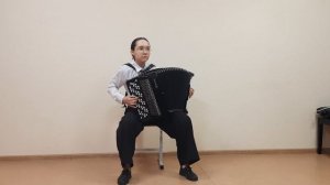 Л.Афанасьев. Аранжировка А.На Юн Кина. Гляжу в озера синие.