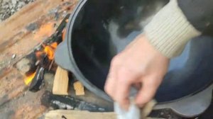 Обжиг нового чугунного казана. Как обжечь новый чугунный казан?
