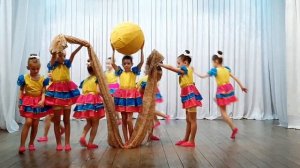 Танец "Рыба  солнце". Коллектив современно-эстрадного танца "Ювента". Педагог Нестеренко Н. В.