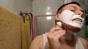 Вечернее усталое бритьё. MUHLE R89, REBEL BARBER, KURT, NIVEA.