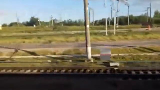 3ЭС4К-041. Дончак. (ТЧЭ-21. Волховстрой.) Электричка. Поездка на Ласточке.