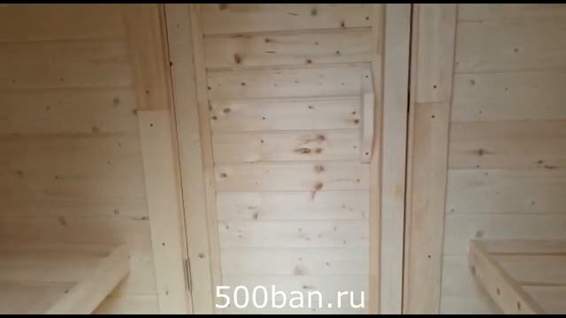 ОБЗОР!!! Квадро-баня 3 м  от 500ban.ru