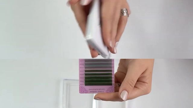 Цветные ресницы Enigma смотреть онлайн