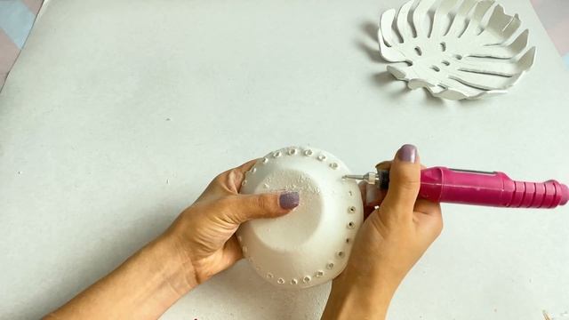 Seramik hamuru ile neler yapılır ? | Easy Air Dry Clay (Pottery) | DIY | How I Make Ceramics at Hom смотреть онлайн