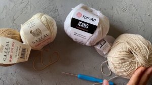 Gazzal Baby cotton vs YarnArt Jeans | Что выбрать? | Плюсы и минусы