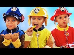 Learn Colors PAW Patrol Chase Marshall Skye The Finger Family Song for kids