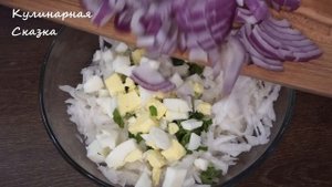 Этот салат вы будете есть всю зиму. Салат из редьки.