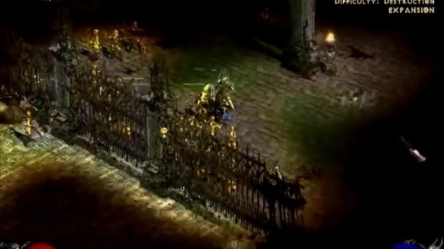 Diablo 2: Median XL - Melee Necromancer vs Lilith смотреть онлайн