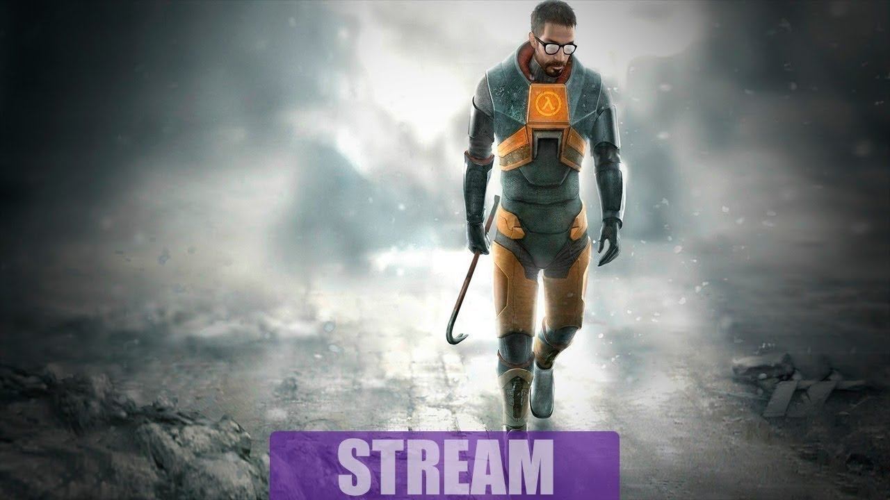 Half-Life 2 стрим прохождение 1 halflife2 hl2 halflife
