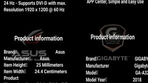 ASUS EX A320M Gaming AMD Motherboard vs GIGABYTE AMD A320M H AM4 Ryzen Motherboard