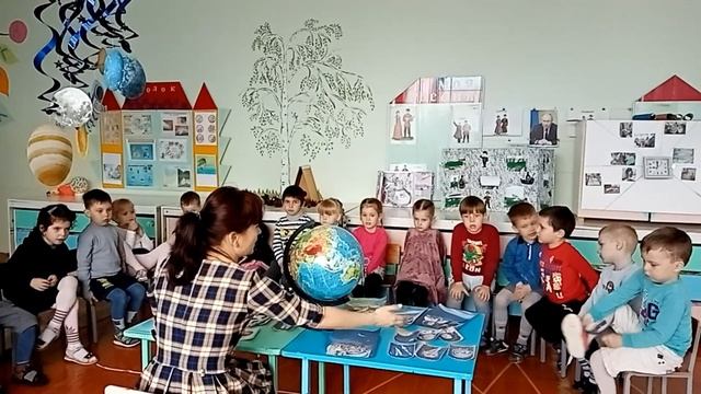 Занятие с детьми старшего возраста "Космическое путешествие" смотреть онлайн