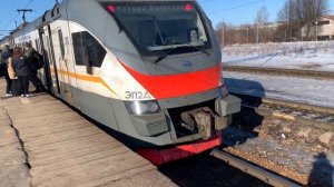 Эп2д Калуга 1 - Москва( Киевский вокзал) прибытие на станцию Балабаново