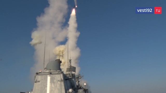 Уничтожение ракетами «Калибр» склада западного вооружения в Тернополе