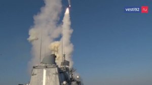 Уничтожение ракетами «Калибр» склада западного вооружения в Тернополе