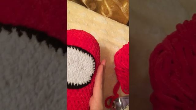 Амонг Ас ,among as,игрушка ручной работы,амигуруми смотреть онлайн