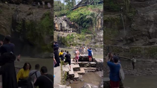 Водопад на Бали. Tegenungan waterfall #бали #сдетьмивазии #bali