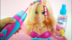 Куклы #Барби К ПАРИКМАХЕРУ НА ПРИЁМ Игрушки Причёски Для девочек Детский канал с Игрушками