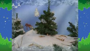 Вечер в Шишкином Лесу. Снежка ищет друзей