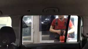Тонировка 15 процентов, тонирование задних стекол автомобиля Opel Zafira (Опель Зафира)