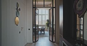 Стильная многоуровневая квартира для большой семьи. RUBLEVA DESIGN & ARCHITECTURE