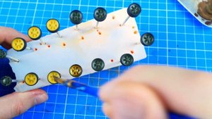 СБОРКА И ПОКРАСКА КИСТЬЮ танка Т-90 от Звезды в 72 масштабе