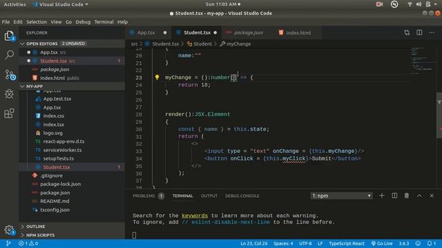 React Typescript Tutorial | React Typescript in Tamil | Cheetah Media