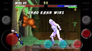 ULTIMATE MORTAL KOMBAT 3, Emulator MAME, Android.