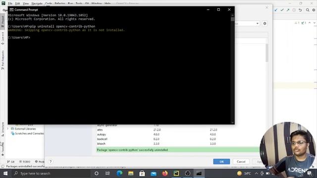 error: (-2:Unspecified error) The function is not implemented. Rebuild the library with Windows,GTK