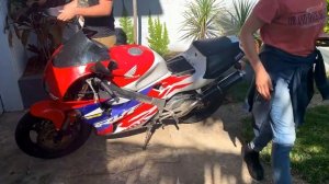 Fitting Tyga Fairings on the NC35 RVF400 - Part 1