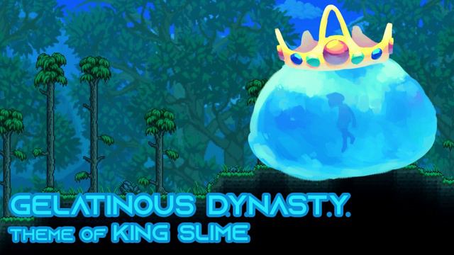 Terraria Infernum Mod Music - "Gelatinous Dynasty" - Theme of King Slime смотреть онлайн