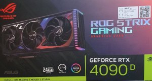 Видеокарта NVIDIA GeForce RTX ROG STRIX GAMING 4090 D 24 Gb