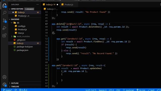 MERN Stack Project Part 29 - Update Product API | Update Product API in React & Node js | MERN Stac