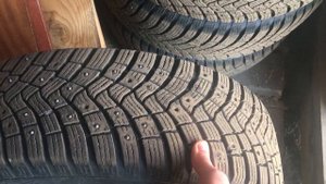 Качество ошиповки Continental ice contact 3 185/65 R15