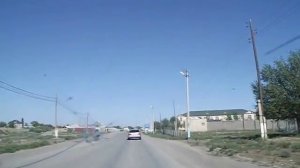 Дорога в Шаульдер к мавзолею Арыстанбаба