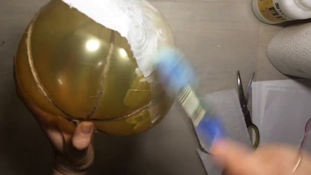 Осенняя композиция | Ваза Тыква | Осенняя поделка для детского сада или школы. смотреть онлайн