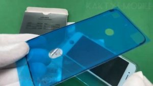 Обзор на дисплейный модуль (дисплей + сенсор) для Apple iPhone 8 белый от компании ZagJek