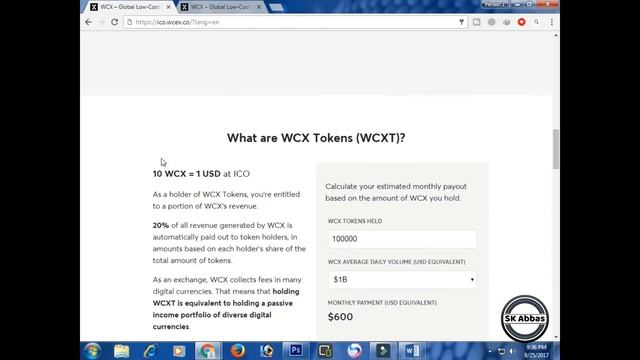 WCX Digital Currency Exchange | How to receive 50 free WCXT (Tokens) смотреть онлайн